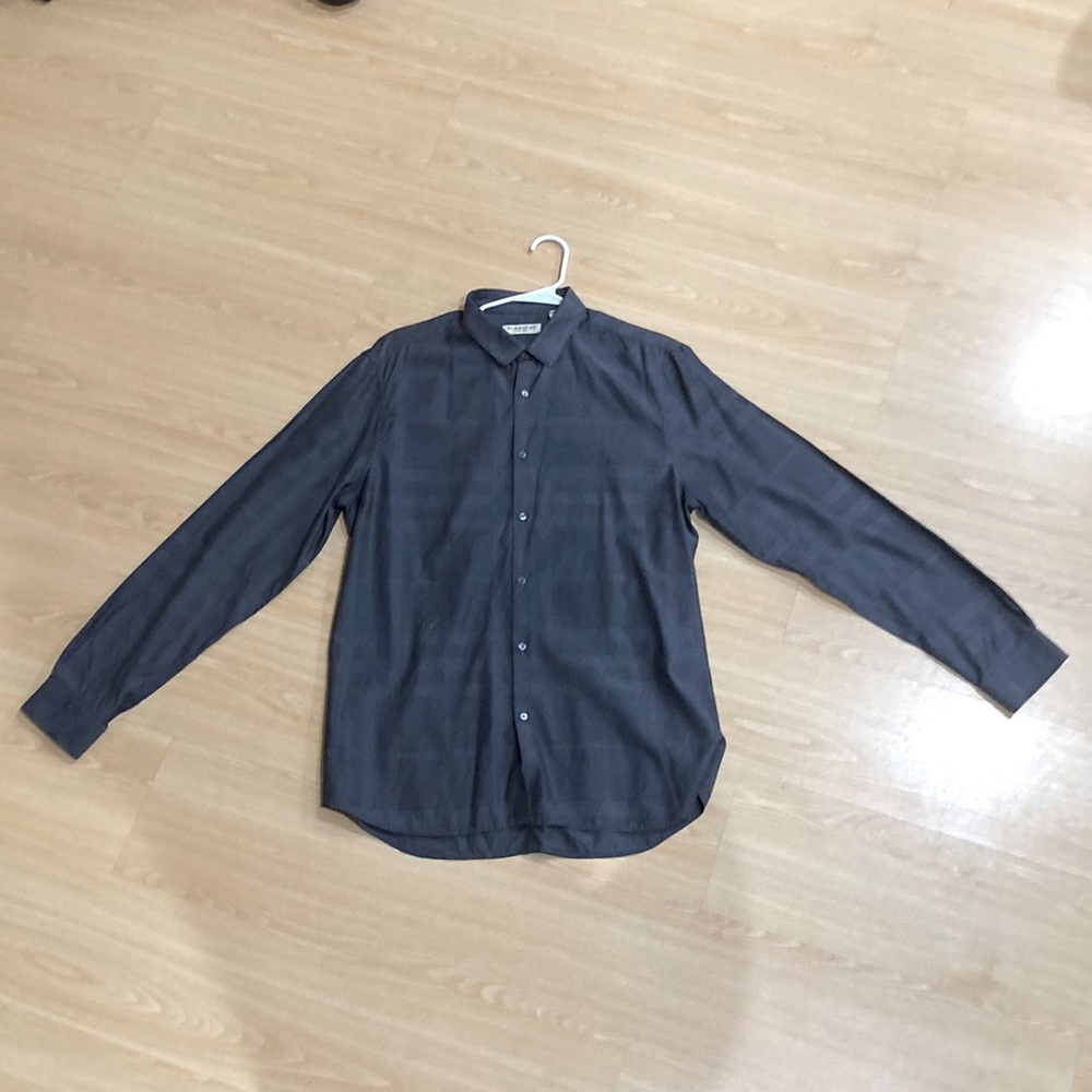 Burberry London Dress Shirt Grey